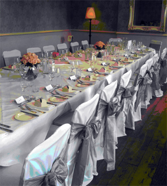 Wedding Chair covers and sashes
